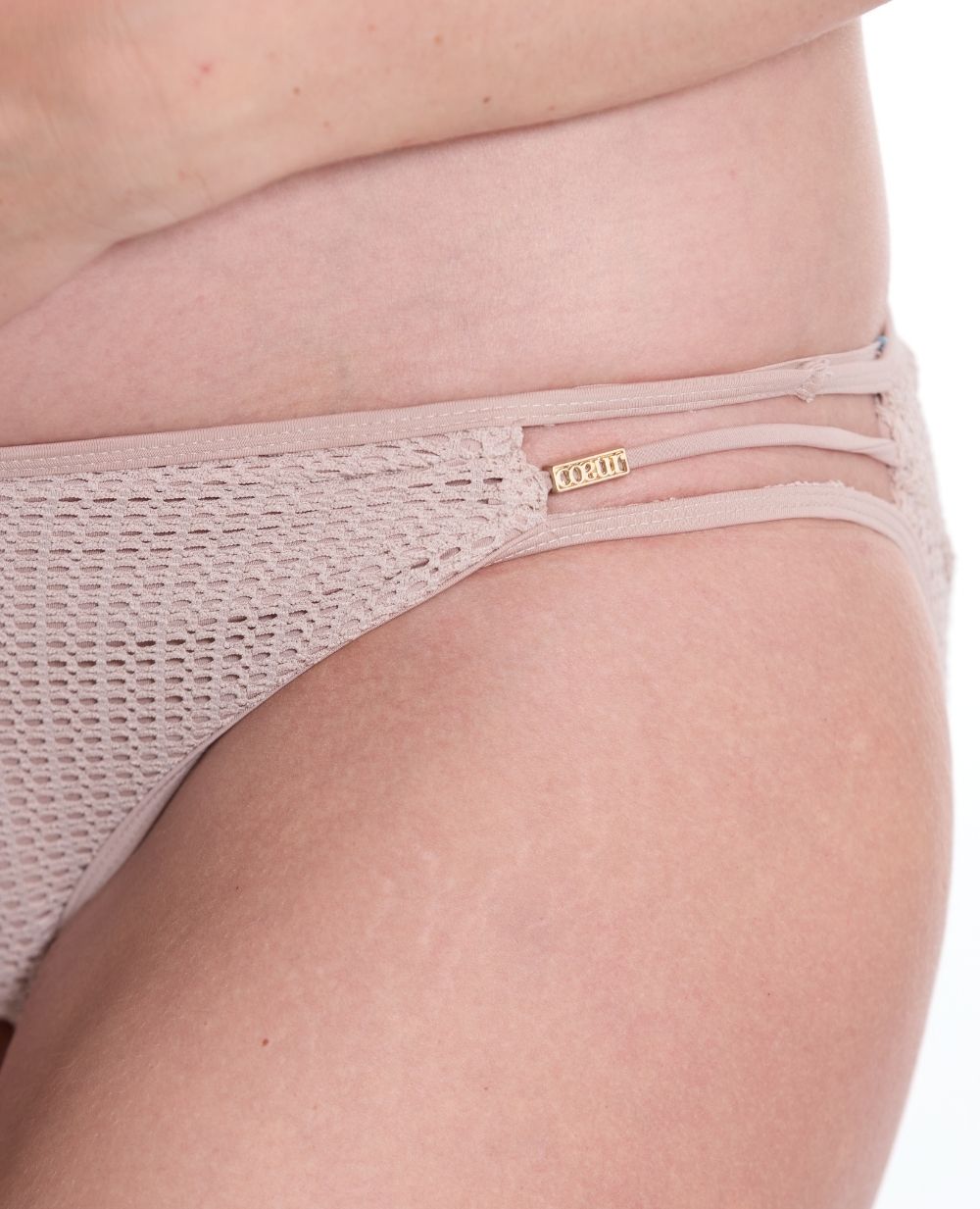 Milos Triangle Maternity Bikini - Beige