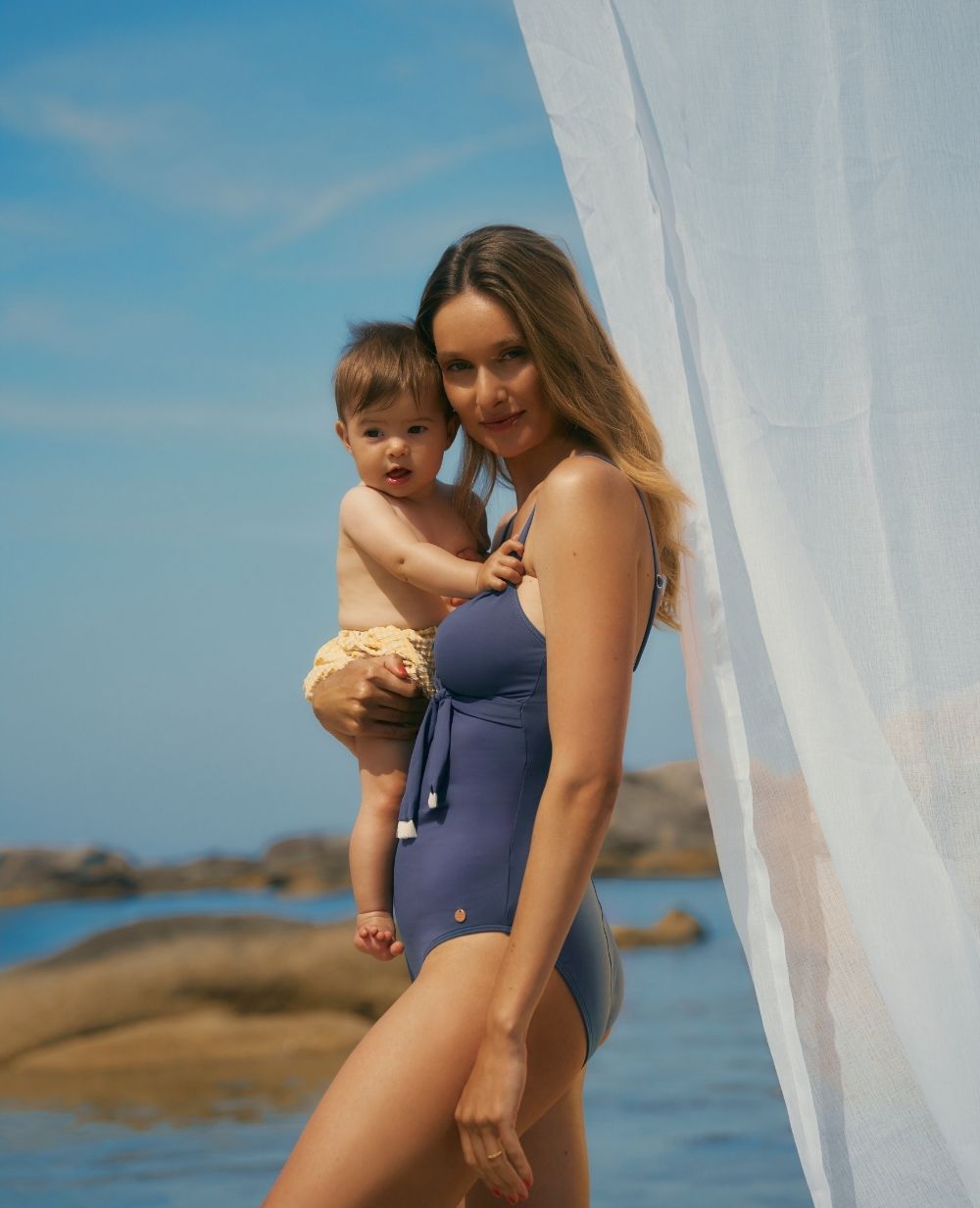 Bloomer de bain bébé Marty - Jaune
