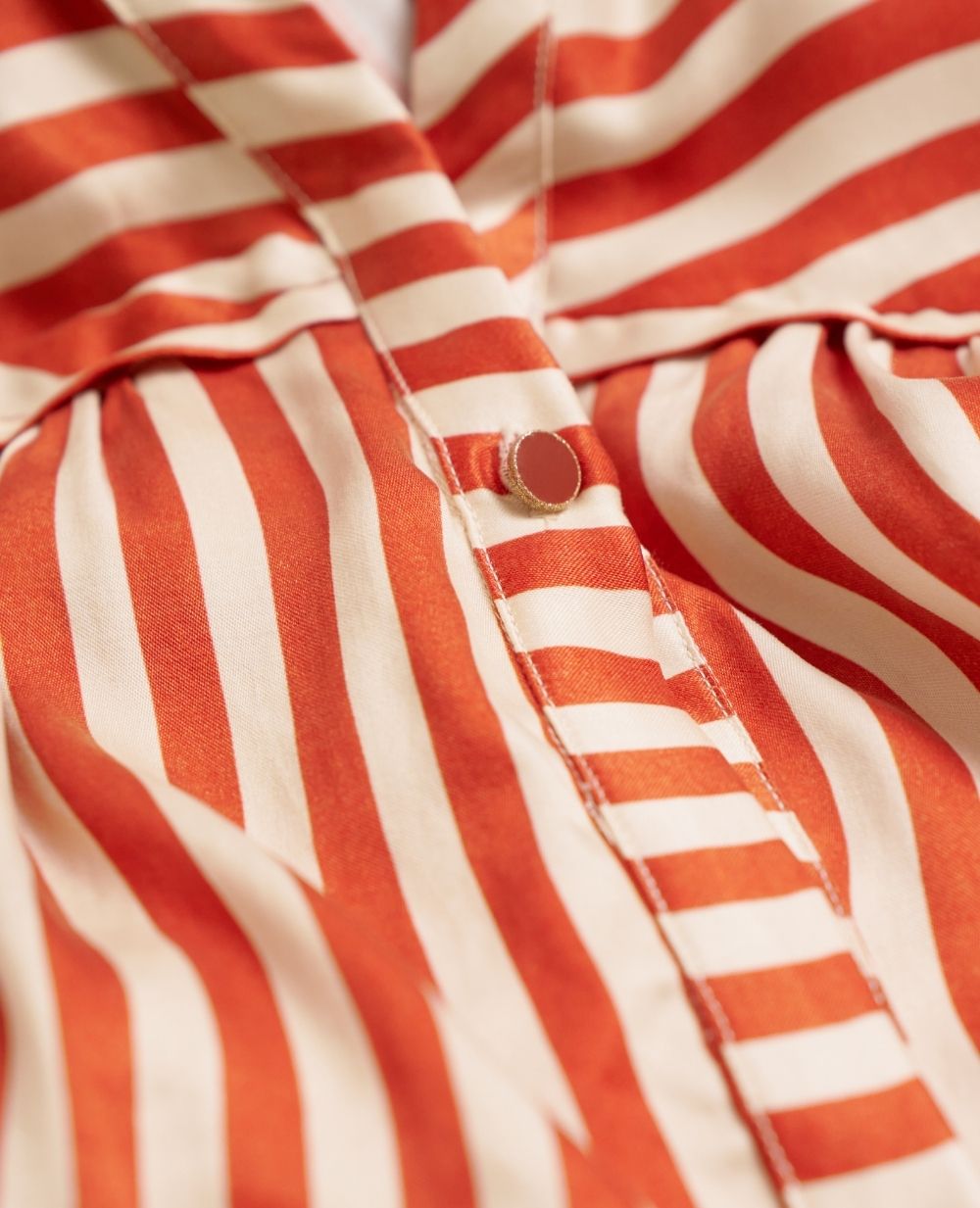 Blouse de grossesse et allaitement Madeleine cuivre