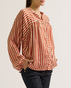 Blusa premaman e per l'allattamento Madeleine - Rame