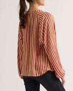 Blusa premaman e per l'allattamento Madeleine - Rame