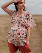 Bella Nursing Blouse and Shirt - Multicolor