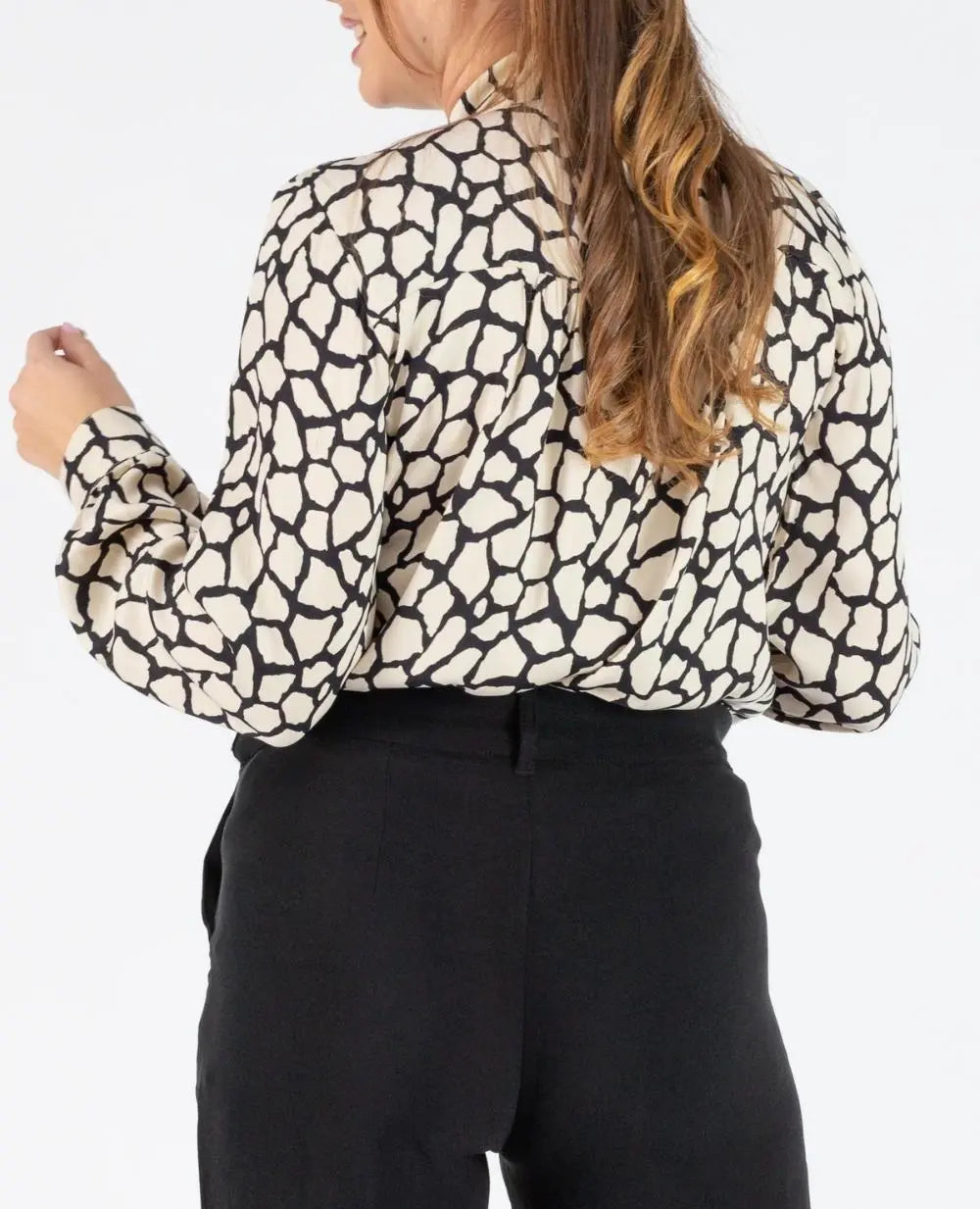 Blouse lavallière de grossesse et d’allaitement sophie