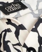 Blouse lavallière de grossesse et d’allaitement sophie