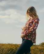 Latina Balloon Sleeve Blouse - Multico
