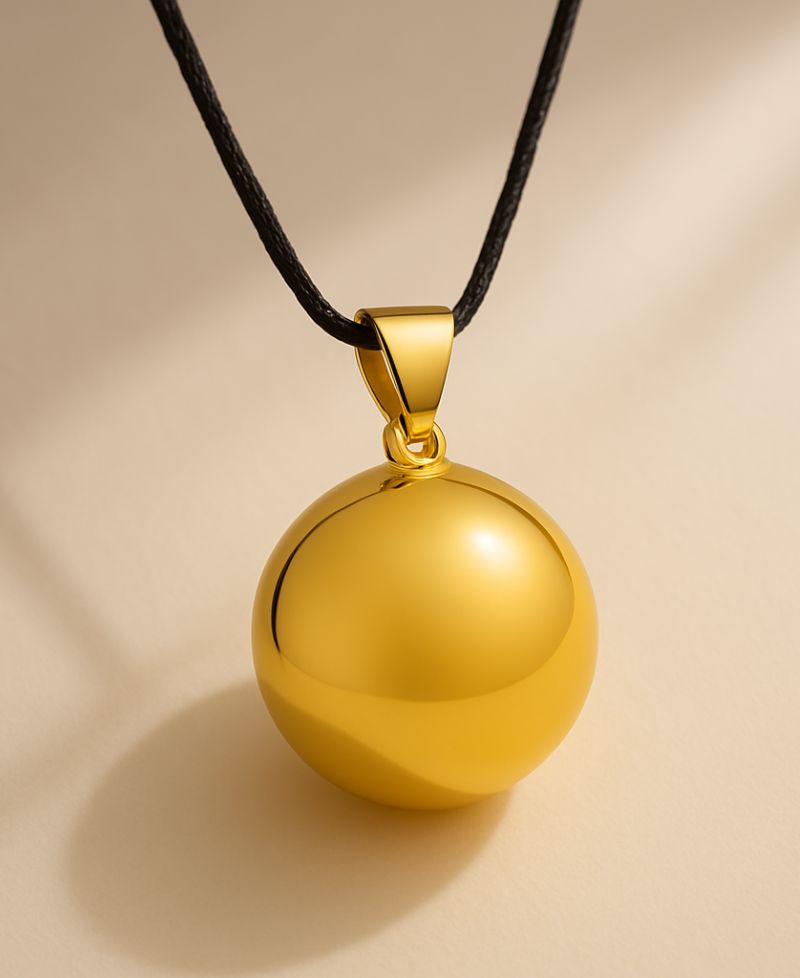 Bola de grossesse Glossy - Or