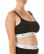 Brassière d’allaitement absorbante bodyguard noir, curve