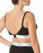 Brassière d’allaitement absorbante bodyguard noir, curve