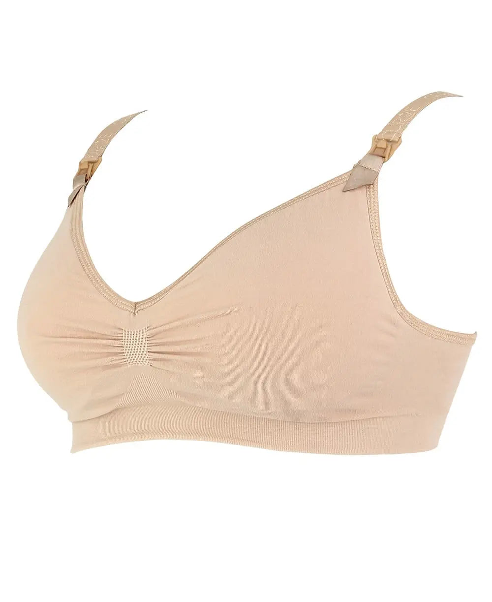 Brassière d’allaitement essentiel nude, cache cœur