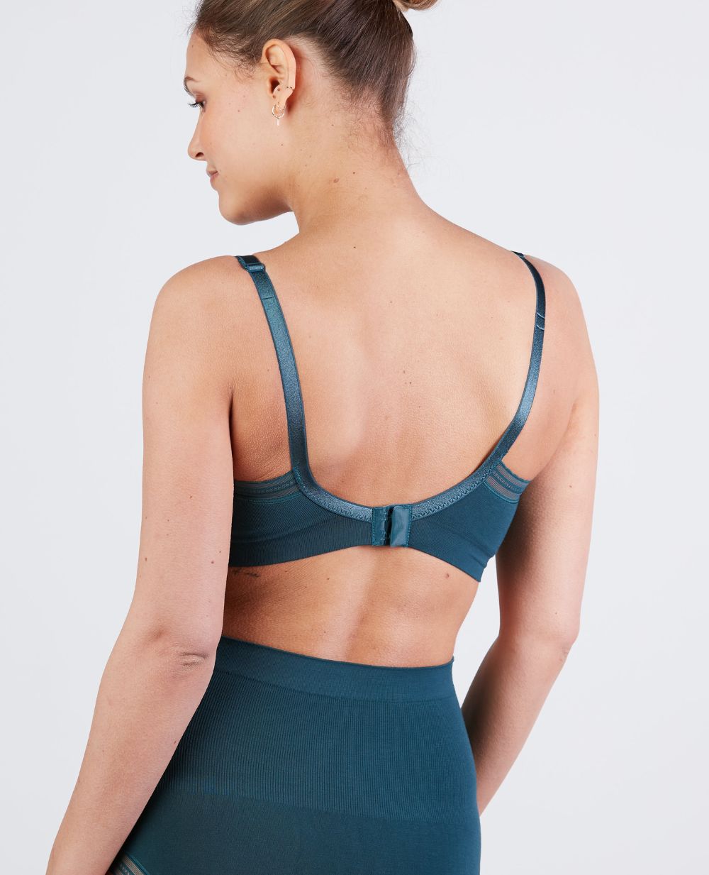 Maternity and nursing seamless bra Milk green