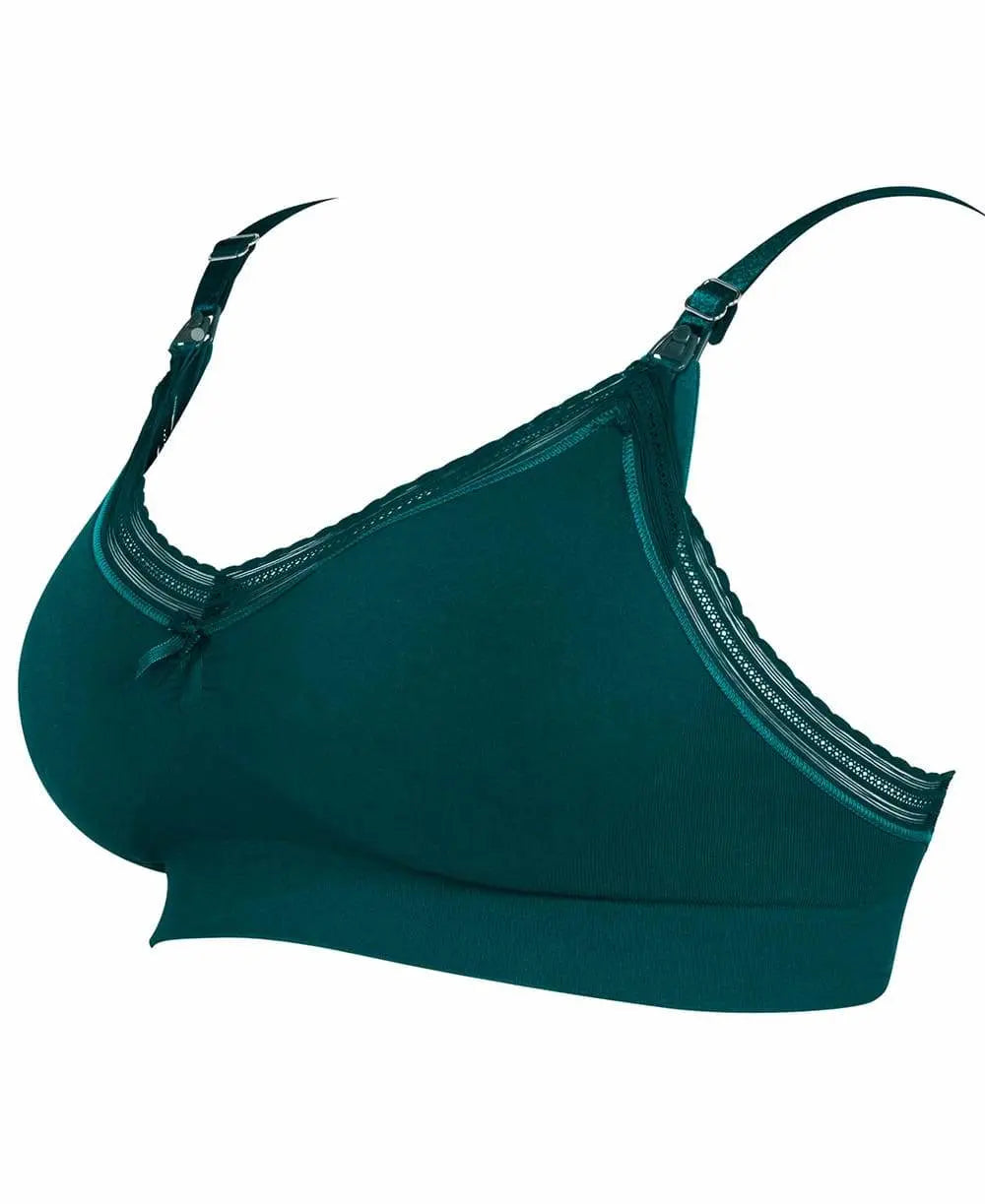 Brassière de grossesse et d’allaitement milk vert, cache