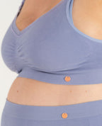 Brassière de grossesse et d’allaitement Organic - Bleuet