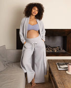 Brassière de grossesse et d’allaitement organic bleuet,