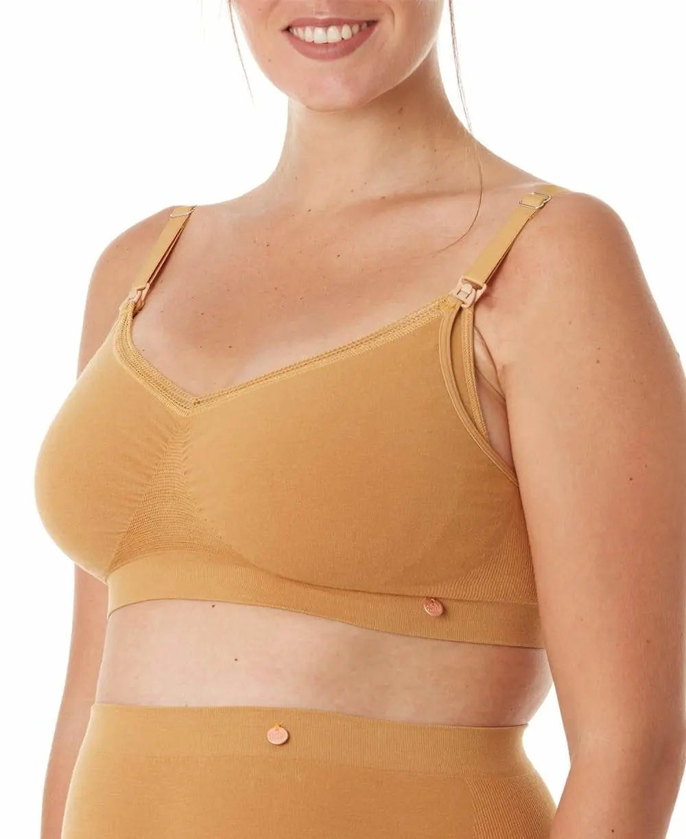 Brassière de grossesse et d’allaitement organic cumin,