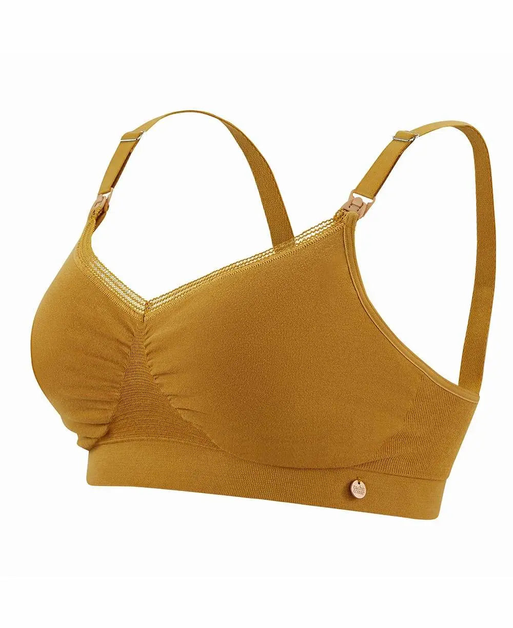 Brassière de grossesse et d’allaitement organic cumin,