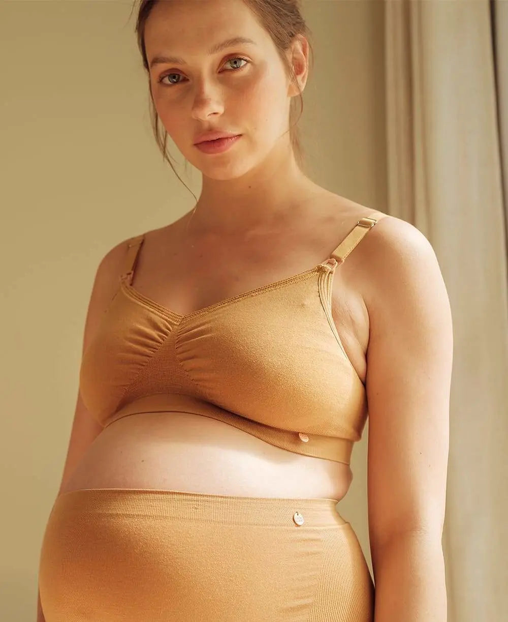 Brassière de grossesse et d’allaitement organic cumin,