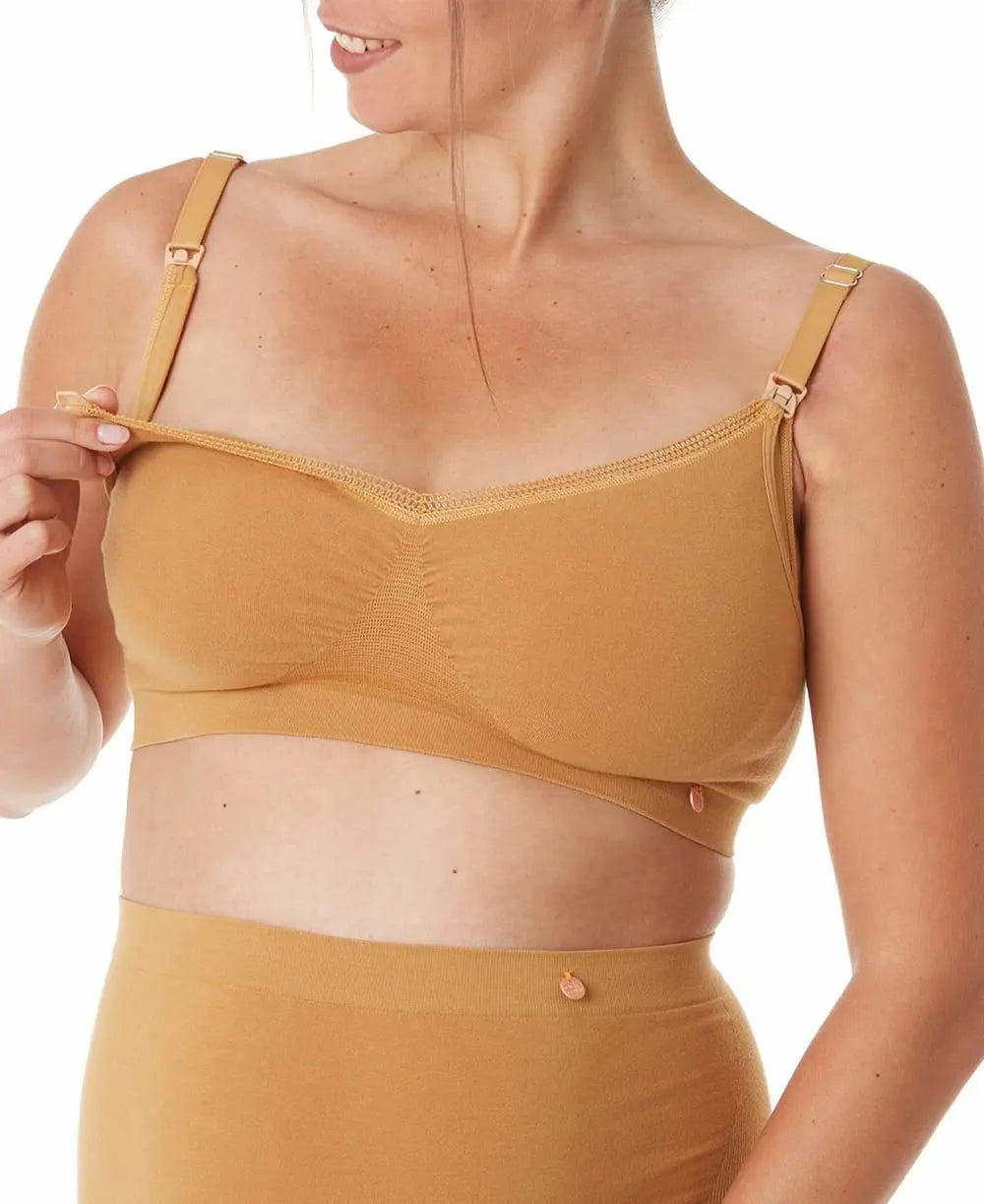 Brassière de grossesse et d’allaitement organic cumin,