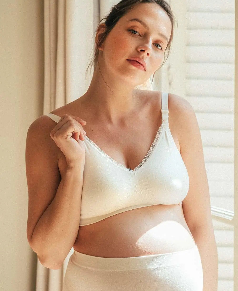 Brassière de grossesse et d’allaitement organic naturel,