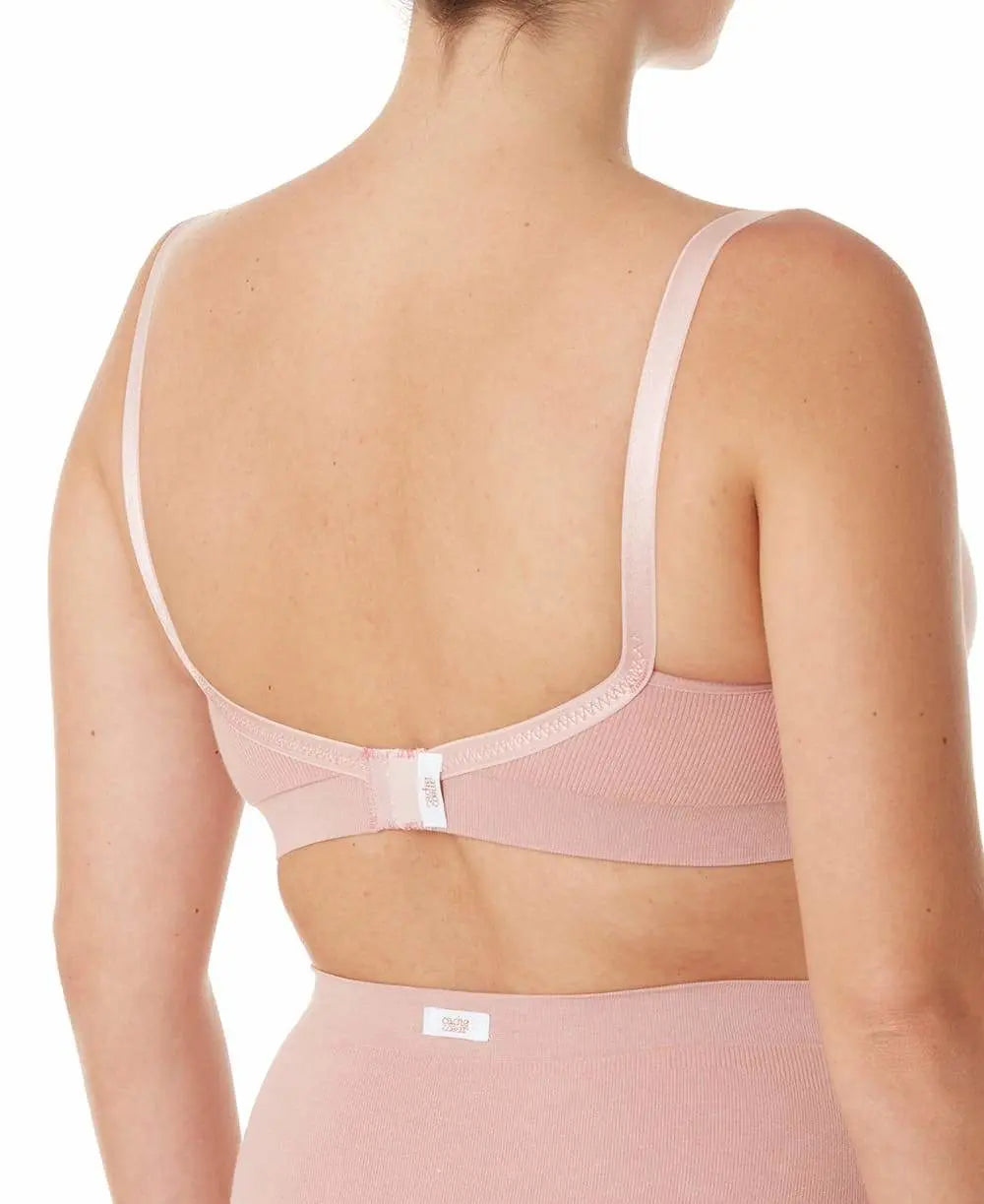 Brassière de grossesse et d’allaitement organic rose,