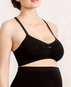 Brassière de grossesse et d’allaitement serenity noir,