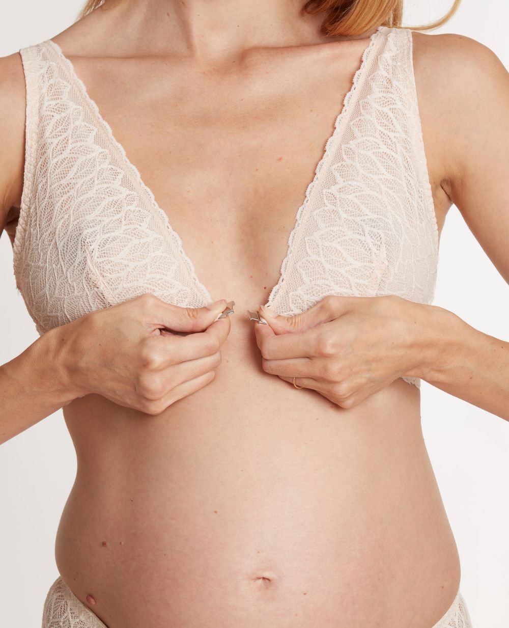 Bliss blush maternity and nursing bra