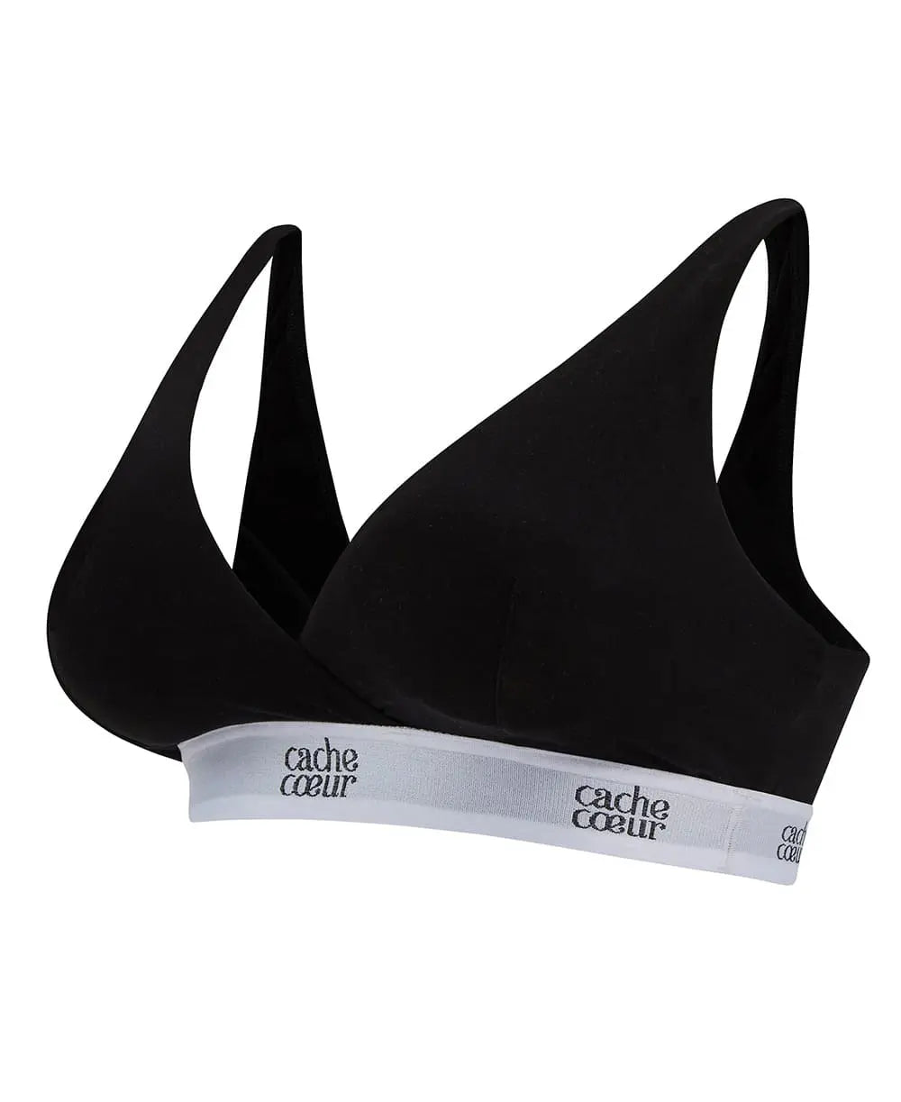 Brassière de maternité et d’allaitement life noir,