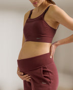 Reggiseno sportivo premaman e per l'allattamento Woma - Prune