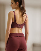 Reggiseno sportivo premaman e per l'allattamento Woma - Prune