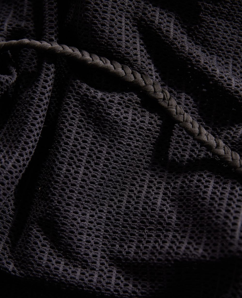 Caftano beachwear premaman Milos - Nero