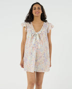 Caroline Maternity and Nursing Nightgown - Multicolor