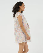 Caroline Maternity and Nursing Nightgown - Multicolor