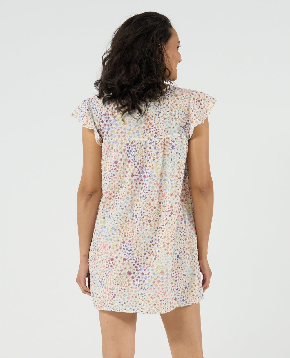 Chemise de nuit de grossesse et d’allaitement Caroline - Multicolore
