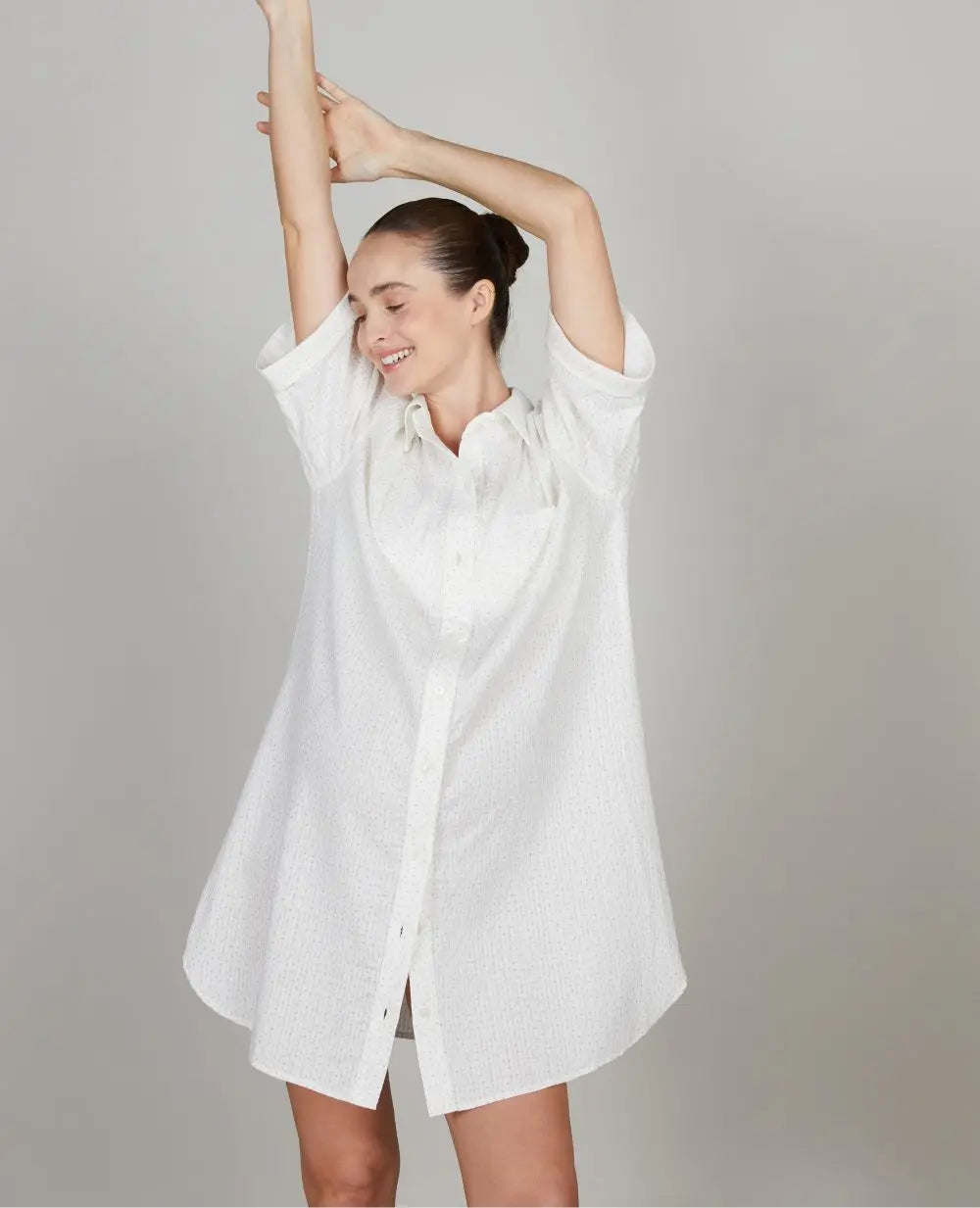 Chemise de nuit grossesse et d’allaitement paulette,