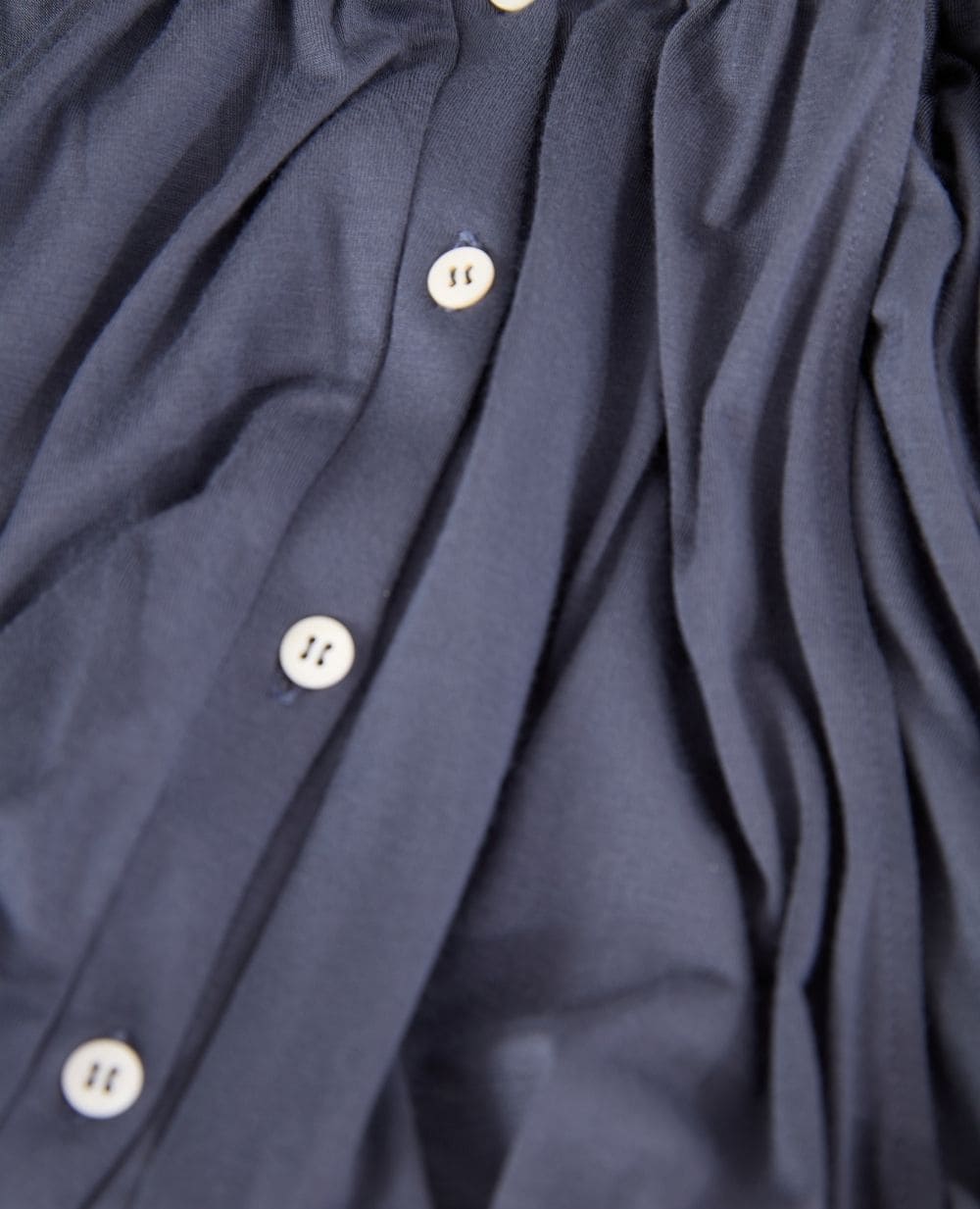 Camicia da notte premaman e per l'allattamento Louna - Blu notte