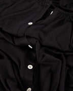 Camicia da notte premaman e per l'allattamento Louna - Nero