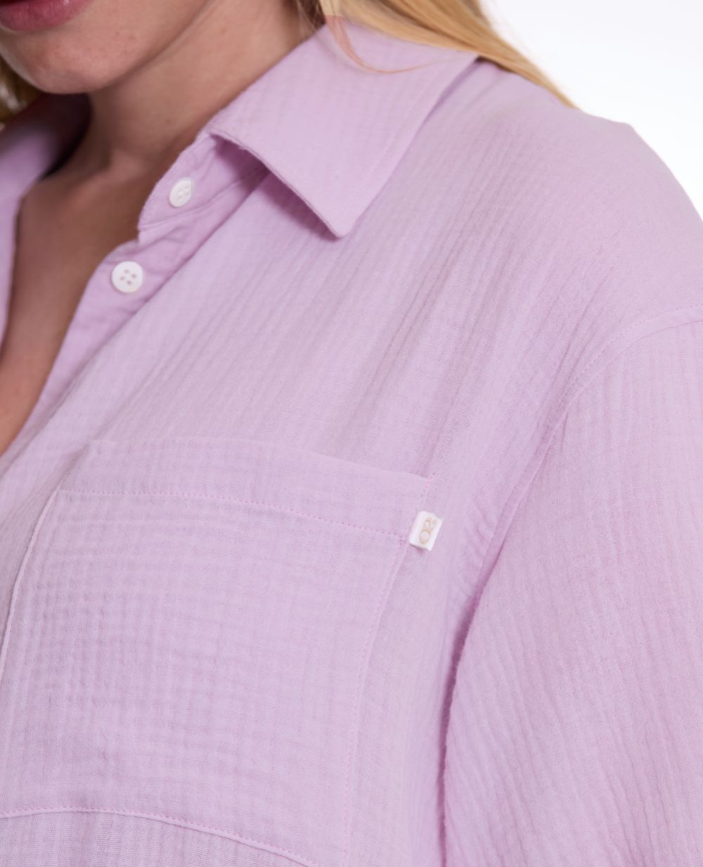 Chemise de nuit de maternité Ice cream - Lilas