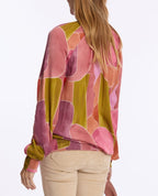 Camicia premaman e per l'allattamento Gaby - Rosa