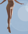 Collant de grossesse fin activ’light nude, cache cœur