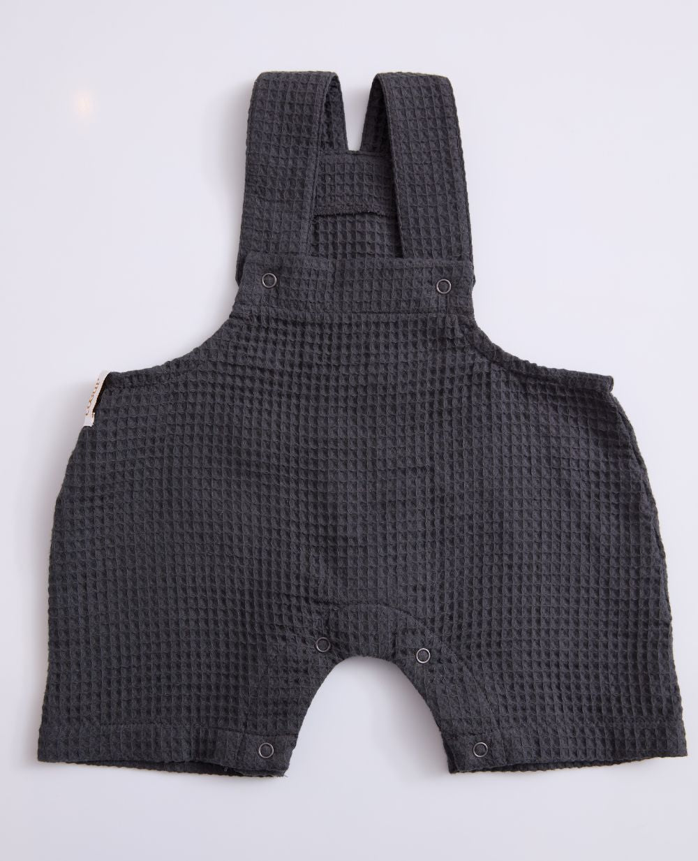 Mini Maya Honeycomb Baby Jumpsuit - Anthracite