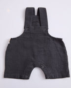 Mini Maya Honeycomb Baby Jumpsuit - Anthracite