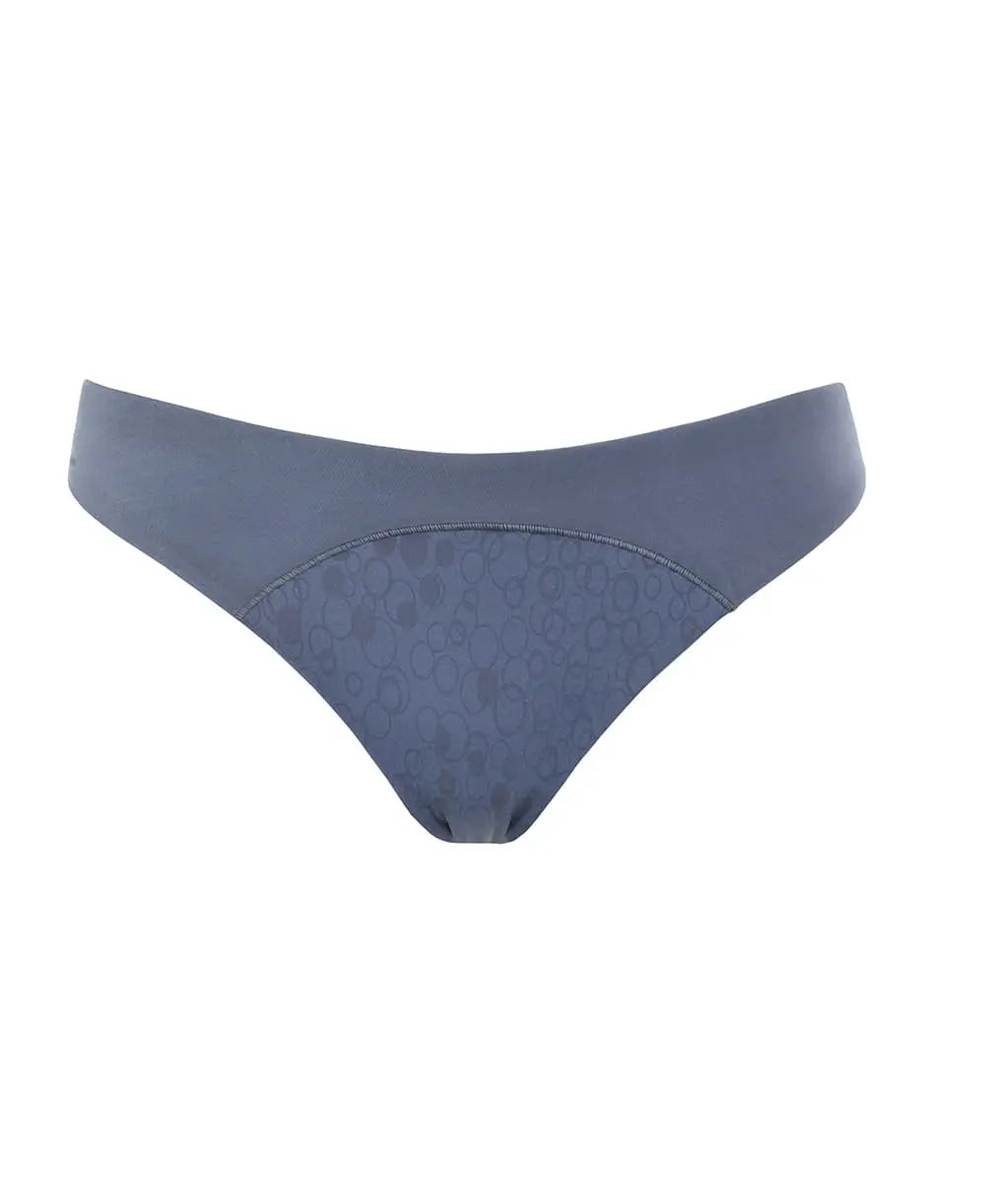 Culotte de grossesse gloss ardoise, cache cœur