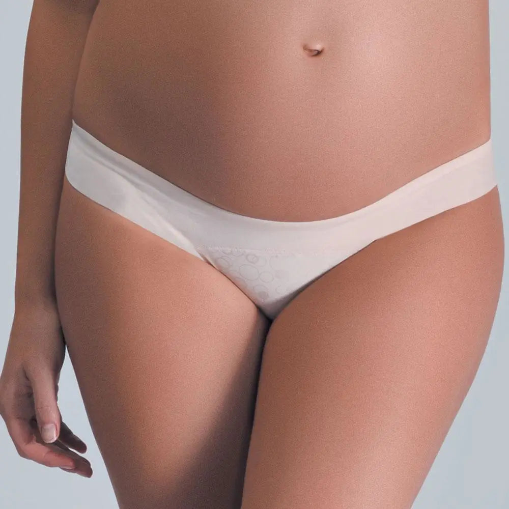 Culotte de grossesse gloss blush, cache cœur