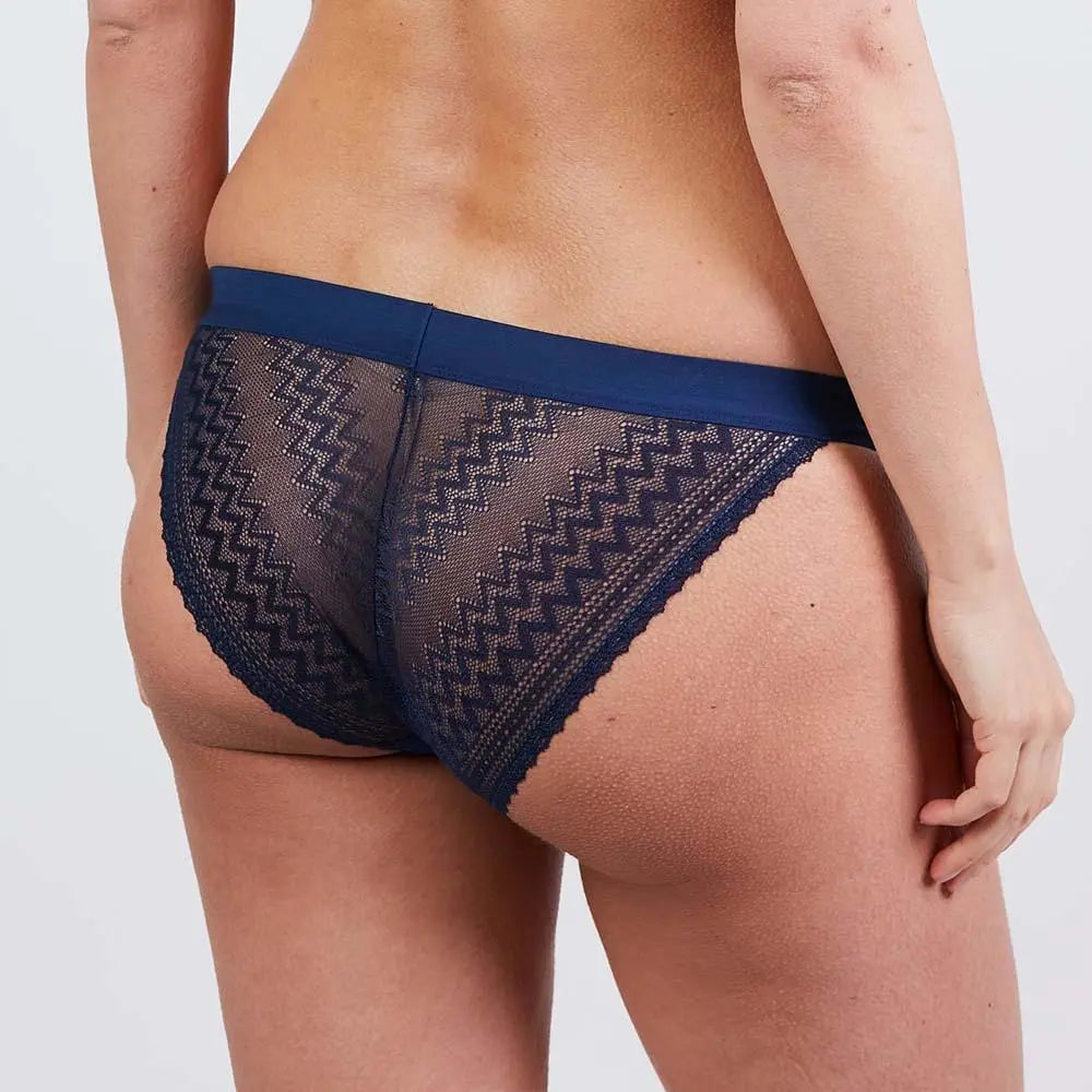 Culotte de grossesse serena marine, cache cœur