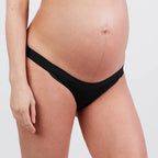 Culotte de grossesse serena noir, cache cœur