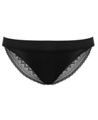 Culotte de grossesse serena noir, cache cœur