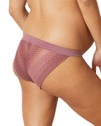 Culotte de grossesse serena prune, cache cœur