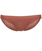 Culotte de grossesse serena terracotta, cache cœur