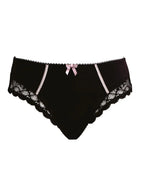 Culotte de maternité lisa noire, cache cœur #couleur_noir