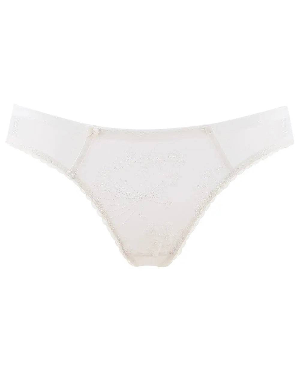 Culotte grossesse louise ivoire, cache cœur
