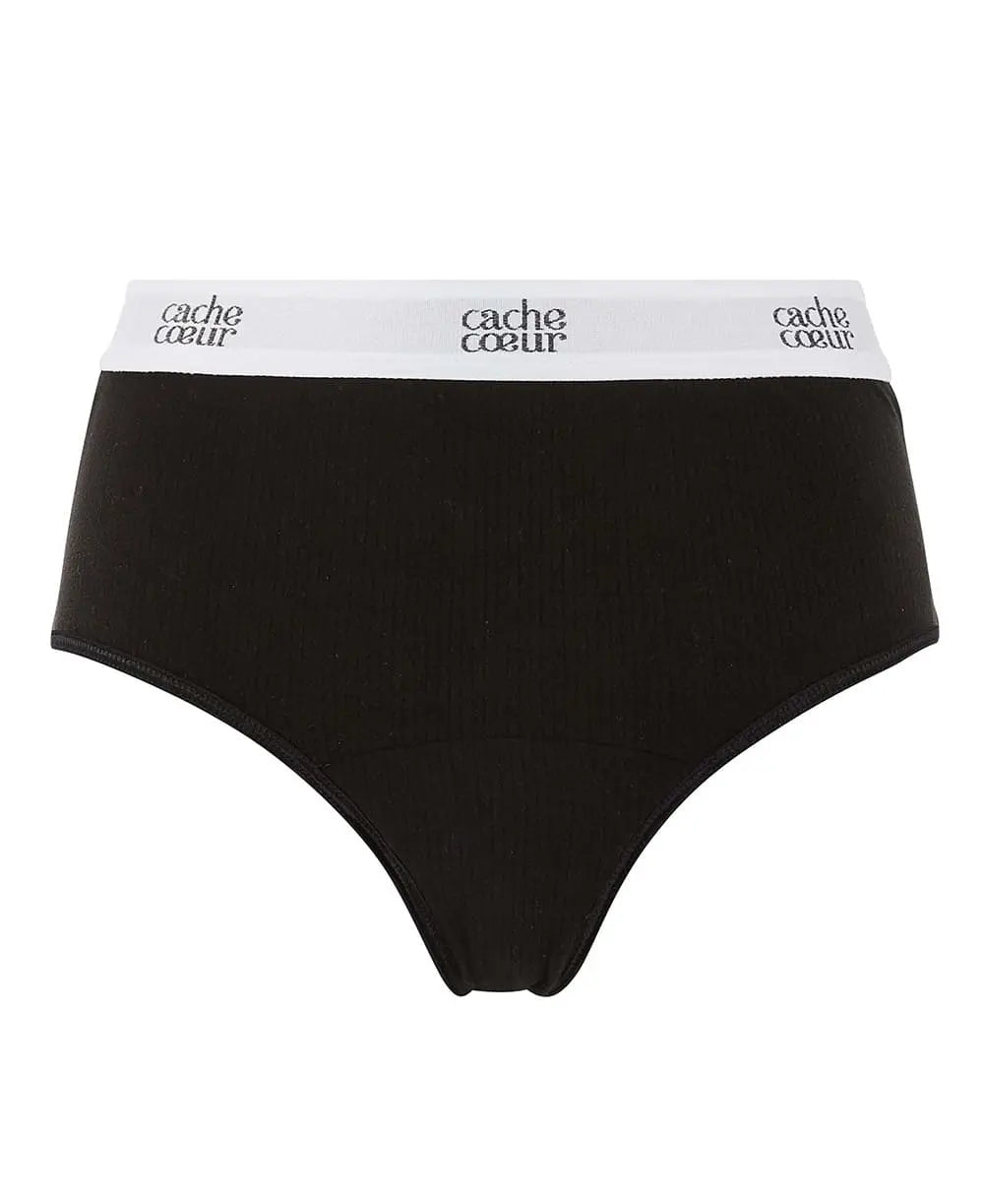 Culotte menstruelle ultra absorbante bodyguard noir, curve